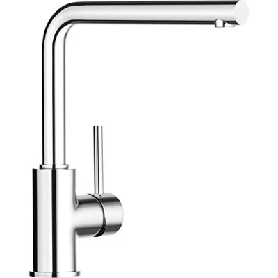 Immagine di Blanco Mila S 519414 Rubinetto miscelatore per lavello cucina, finitura cromata, ad alta pressione