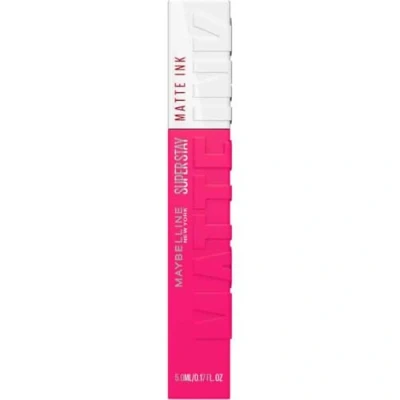 Immagine di Maybelline New York Rossetto Matte SuperStay Ink, Tinta Labbra a Lunga Tenuta, Colore Intenso e Vibrante, No Transfer, Romantic (30), 5 ml