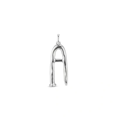 Immagine di Charm Unisex bañado en Plata y/o Oro, inspirado El icónico clavo de UNOde50 con Forma letra. Puede combinarse cadenas diferentes tamaños y volúmenes.