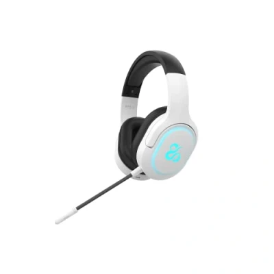Immagine di Newskill Scylla Ivory Cuffie Gaming RGB Wireless PC/PS4/PS5/Switch/Xbox One/Xbox Series X/S, Colore: Bianco