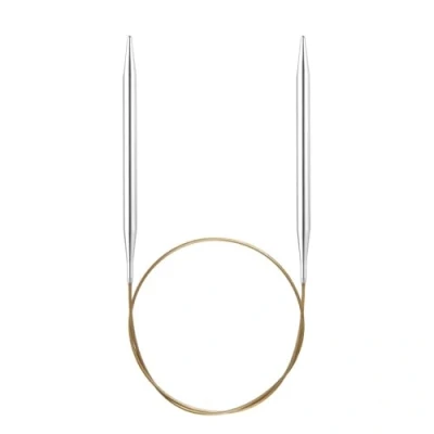 Immagine di Addi Ferri Circolari, Metal, Argento/Oro, 6,0/40cm