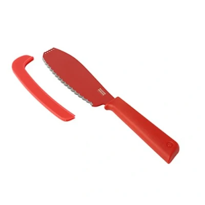 Immagine di Kuhn Rikon 23059 Colori+ Coltello per sandwich, colore: Rosso