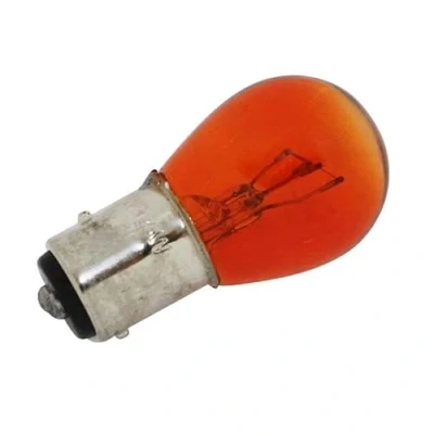 Immagine di LAMPADINA 12V 21/5W BAY15D ARANCIONE CODA STOP AUTO SFERA LAMPADA LUCE FRENO ESTERNO POSTERIORE INDICATORE LAMPEGGIANTE