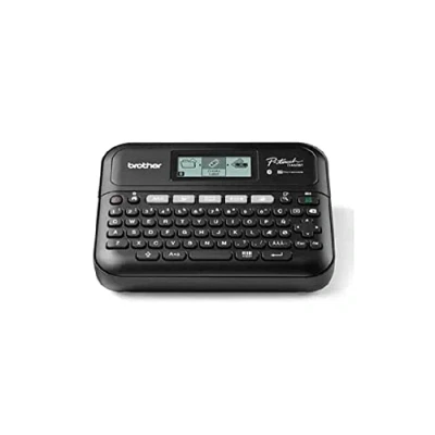 Immagine di Brother PT D460BTVP Etichettatrice da Tavolo Bluetooth con Valigetta, Collegabile a PC e Smartphone, Nastri Serie TZe 3.5 18 mm, Include Adattatore Corrente AD E001 un Nastro 18mm