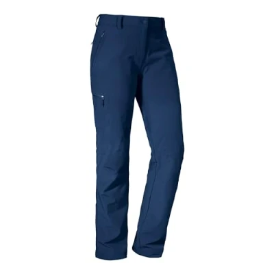 Immagine di Schöffel Pantaloni da Trekking Leggeri Donna, Versatili, per attività all&#039;Aria Aperta, con vestibilità ottimale e pratiche Tasche, Donna Ascona
