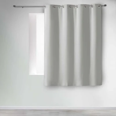 Immagine di douceur d&#039;Intérieur tenda a occhielli poliestere 140 x 180 cm, ceramica, perla, 140x1x180 cm