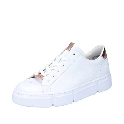 Immagine di Rieker N5904, Scarpe da Ginnastica Donna, Weiß, 38 EU