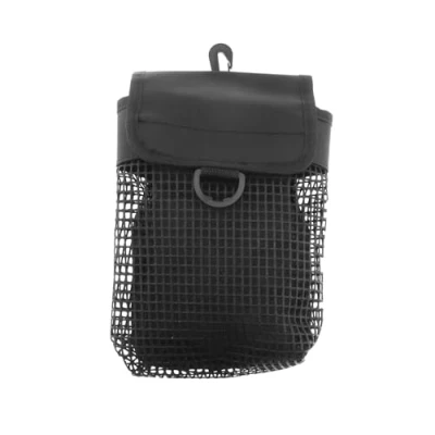 Immagine di LT Easiyl Borsa per Immersione in Rete Attrezzi Portatile Sportiva Resistente Attrezzatura All&#039;aperto Leggera con Fibbia (Nero)