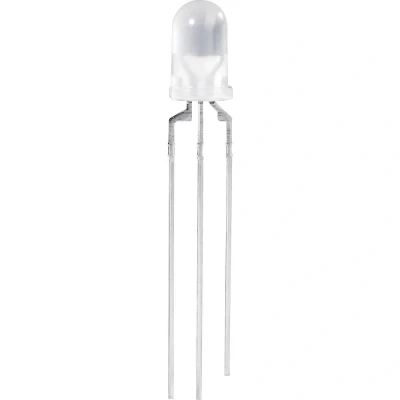 Immagine di Vossloh Schwabe CQX 95 LED multi colore Rosso, Verde Rotondo 5 mm 90 mcd, 70 mcd 60 20 mA 2 V, 2.1 V