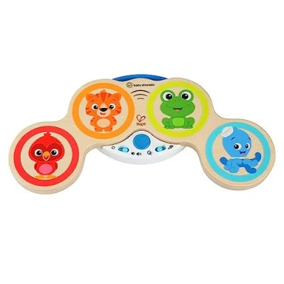 Immagine di Baby Einstein Magic Touch Wooden Drum Musical Toy, Ages 6 months Plus