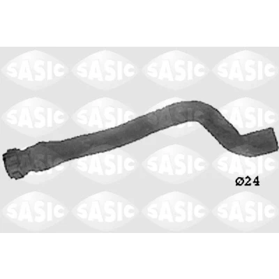 Immagine di SASIC SWH4207 Tubo Radiatore centro Sx RENAULT: CLIO 2, Kangoo I, I Express