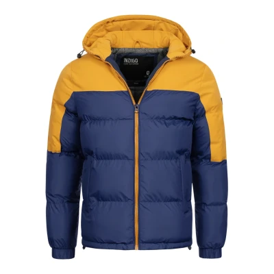 Immagine di Indicode Uomini Danix Winter Jacket Giacca invernale con cappuccio Navy M