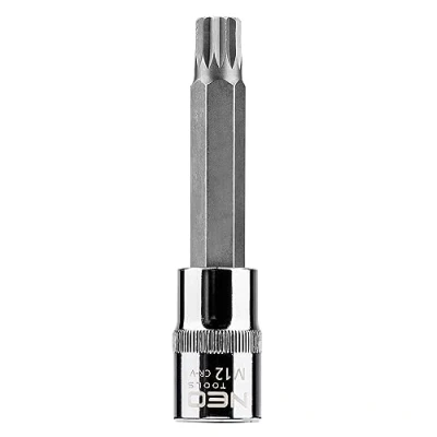 Immagine di NEO TOOLS 08 744 Serie di bussole 1/2 M12 Acciaio al cromo vanadio, per utensili Spline