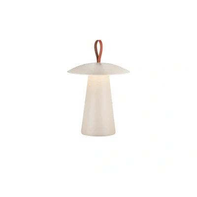 Immagine di Nordlux Ara To Go Lampada da tavolo LED ricaricabile, alluminio, sabbia