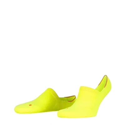 Immagine di FALKE Cool Kick Invisible U IN morbidi traspiranti asciugatura rapida invisibili tinta unita 1 paio, Calzini fantasmini Unisex Adulto, Giallo (Lightning 1690), 42 43