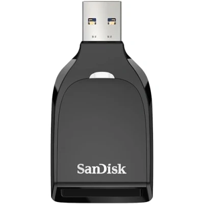 Immagine di SanDisk QuickFlow SD UHS I, lettura/scrittura di schede USB A, velocità lettura fino a 250 MB/s, scrittura 150 3.2 Gen 1