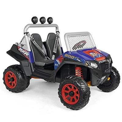 Immagine di Peg Perego Polaris Ranger RZR 900 XP Fuoristrada Elettrico Cavalcabile per Bambini dai 3 Anni con Luci LED, Suoni, Radio FM e Batteria Ricaricabile 24V