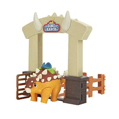 Immagine di Dino Ranch DNR0021 Action Pack Anchilosaurus figure mobili, dai 3 anni in su, multicolore