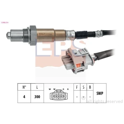 Immagine di FACET 10.8214 Sonda lambda Made in Italy OE Equivalent riscaldato, planare, Filettatura prelubrificata OPEL: Meriva A, Corsa C Hatchback