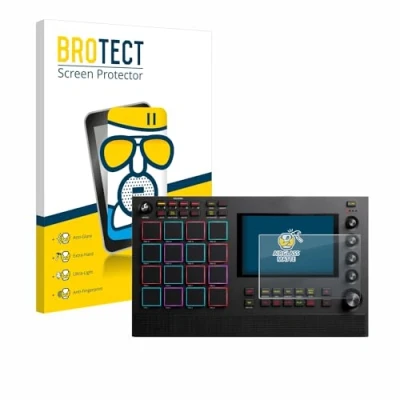 Immagine di brotect Pellicola Vetro Opaca per Akai MPC Live II Protezione Schermo [Anti Riflesso, Durezza 9H]