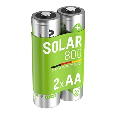 Immagine di Ansmann HR06 Solar maxE Batteria ricaricabile Stilo (AA) NiMH 800 mAh 1.2 V 2 pz.