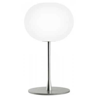 Immagine di FLOS Glo Ball Table 1 lampada da tavolo, argento opaco