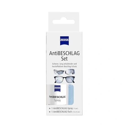 Immagine di ZEISS Spray anti appannamento con contenuto da 15 ml, incluso un panno per la pulizia degli occhiali una protezione di lunga durata, anche in caso umidità elevata