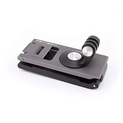 Immagine di PGYTECH Zaino Spalla Cinghia Supporto Clip per DJI OSMO Action 5 Pro/4/3/Pocket, GoPro 13/12/11/10, Insta360 Fotocamera Gimbal Accessori Regolabile Pad e Base Rotante a 360