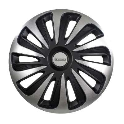 Immagine di Michelin 009122 Copricerchi 15 nero/argento