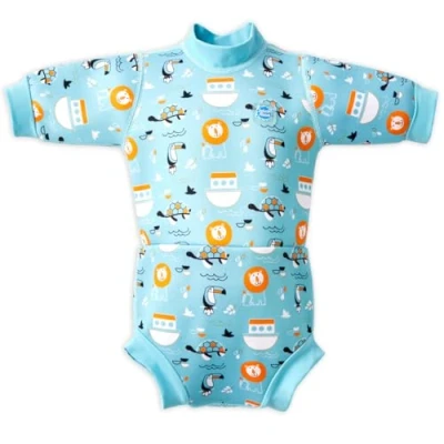 Immagine di Splash About Happy Nappy Muta con pannolino da bagno Noah&#039;s Ark 6 14 Mesi