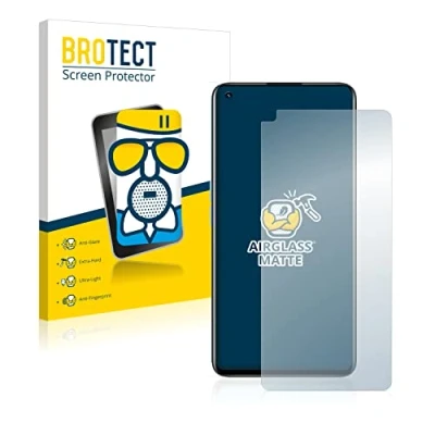 Immagine di brotect Pellicola Vetro Opaca per realme GT 2 Protezione Schermo [Anti Riflesso, Durezza 9H]
