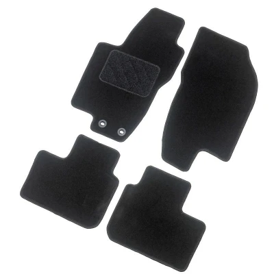 Immagine di AutoStyle Set tappetino Tessile anteriore e posteriore 4 nero TM PE554