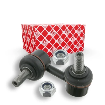 Immagine di febi BILSTEIN 27359 Bielletta barra stabilizzatrice Assale anteriore Sx 65 M12 X 1,25 Plus con dado autobloccante Acciaio NISSAN: Trail