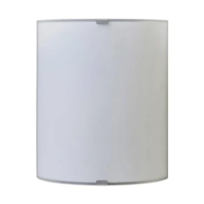 Immagine di applique &#039;Phil&#039; dimmerabile (Moderno) colore Bianco, in Vetro ad es. Corridoio (1 luce, E27) di Lindby
