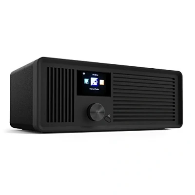 Immagine di sky Vision DAB 70 radio stereo DAB+ internet (FM UKW, Wi Fi, con connettore AUX + cavo, digitale, telecomando, colore: Nero