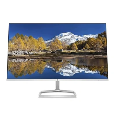 Immagine di HP M27fq Monitor, Schermo IPS QHD 27, AMD FreeSync, Tempo Risposta 5ms Overdrive, Risoluzione 2560 x 1440p, Micro Edge, Antiriflesso, DiplayPort, HDMI, Inclinazione Regolabile, Argento