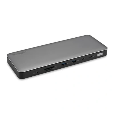 Immagine di Kensington Docking station SD5765T Thunderbolt 4 Progettata per Microsoft Surface, Design 13 in 1, Doppio Schermo 4K/8K con Alimentazione fino a 96 W (K34112EU)