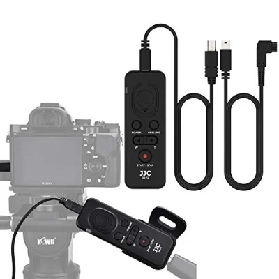 Immagine di JJC Telecomando con Multi Terminale per Sony A9 III A6600 A6500 A6000 a1 A7 IV A7R V A7S ZV 1 A99 RX100 VII Camera e FDR AX53 CX405 CX900 Camcorder sostituisce RM VPR1