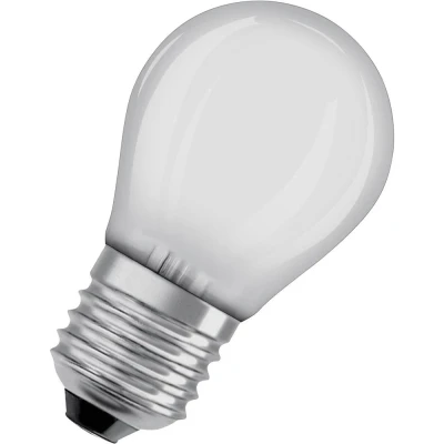 Immagine di OSRAM 4058075437067 LED (monocolore) ERP E (A G) E27 Forma di bulbo 4 W = 40 Bianco caldo (Ø x L) 45 mm 77 1 pz.
