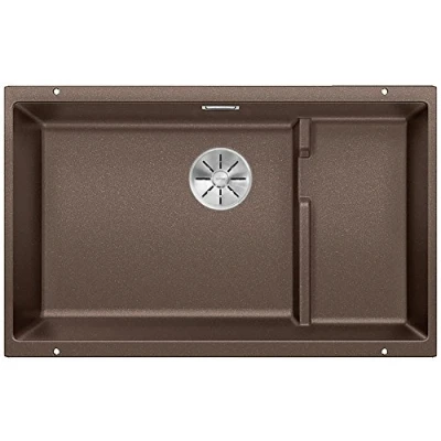 Immagine di Blanco SUBLINE 700 U 523 456 Lavello da Cucina, Bianco, 700mm Level mit Stufe
