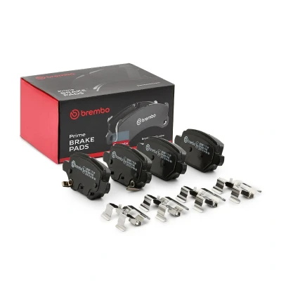 Immagine di BREMBO P 59 099 Kit pastiglie freno con segnalatore acustico usura lamierino anticigolío accessori OPEL: Mokka / X