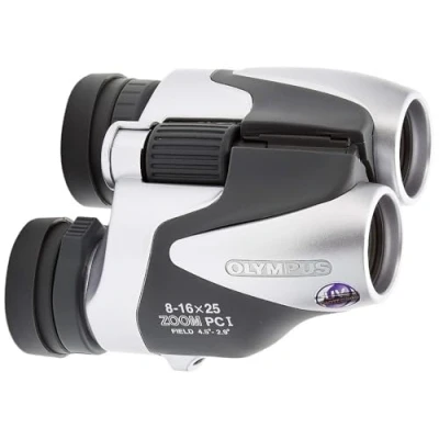 Immagine di Olympus Binocolo zoom neu 8 x 16 25 mm Prismi di porro Argento, Nero 017146