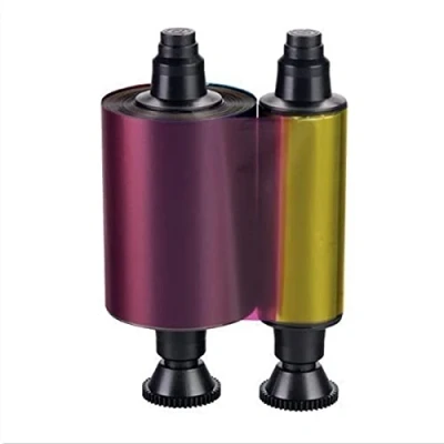 Immagine di For Zebra R3011 Nastro YMCKO per stampanti carte Evolis Pebble Dualys 3 Securion, 200 immagini compatibili