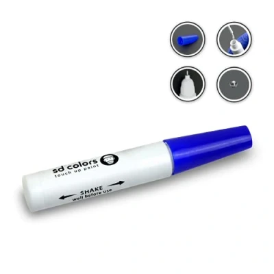 Immagine di SD COLORS 12 ml Vernice Ritocco con Pennello LAPIZ Blue (LD5K) Compatibile VW/Audi Riparazione di Graffi, Scheggiature e Verniciatura
