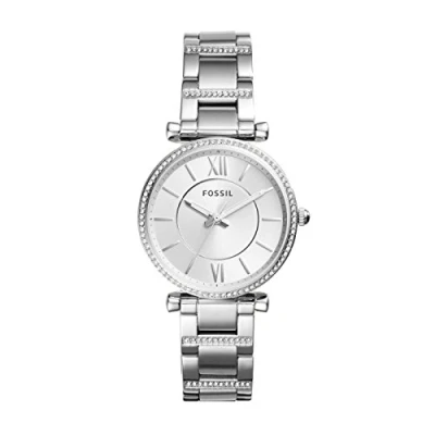 Immagine di Fossil Carlie Orologio silvercoloured, Donna, Taglia: One Size, Silver coloured