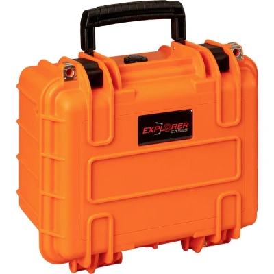 Immagine di Explorer Cases Valigetta portaoggetti outdoor 2717HL.O orange with pick &amp; pluck foam (L x A P) 28 20 17 cm Arancione