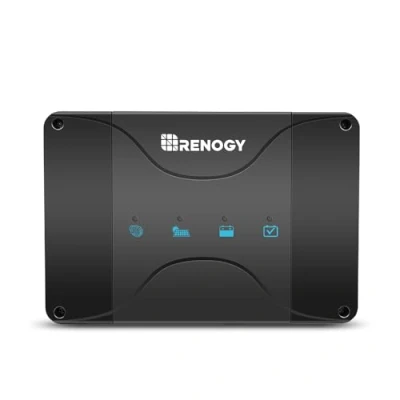 Immagine di Renogy Caricabatterie da 50 A, DCDC, regolatore di carica solare, 12 V, indipendente dalla rete, per batteria avviamento e alimentazione, camper, roulotte