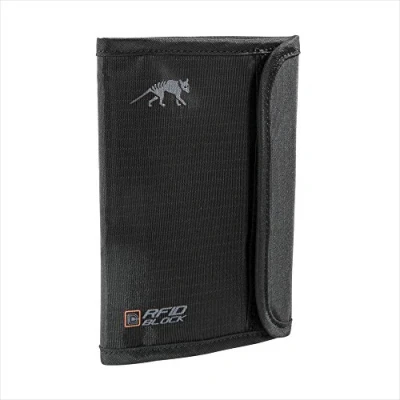 Immagine di Tasmanian Tiger TT Passport Safe RFID B Cartella Portadocumenti, Unisex, 7549, Nero, 15 x 11 1 cm