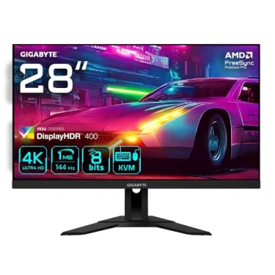Immagine di Gigabyte M28U Monitor LED ERP G (A G) 71.1 cm (28 pollici) 3840 x 2160 Pixel 16:9 1 ms USB 3.2 Gen (USB 3.0), HDMI ™, DisplayPort, Cuffie (jack da 3,5 mm),