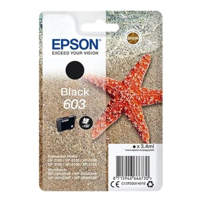 Immagine di EPSON CART.INCH NERO 603 STELLA MARINA